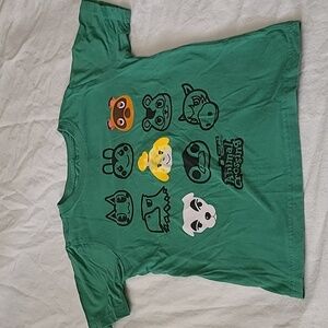 💥5/$25 Animal Crossing Size 6 Short Sleeve Shirt Top